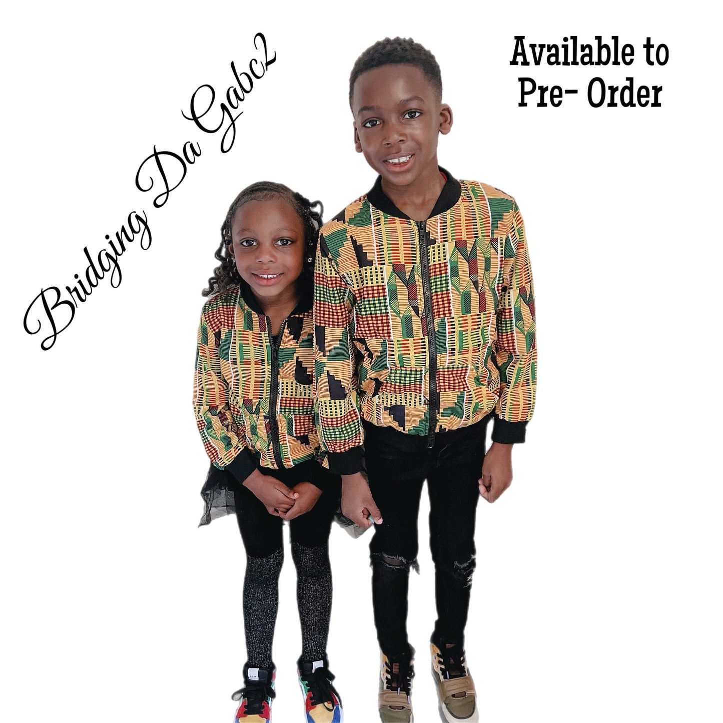 The kente design jacket