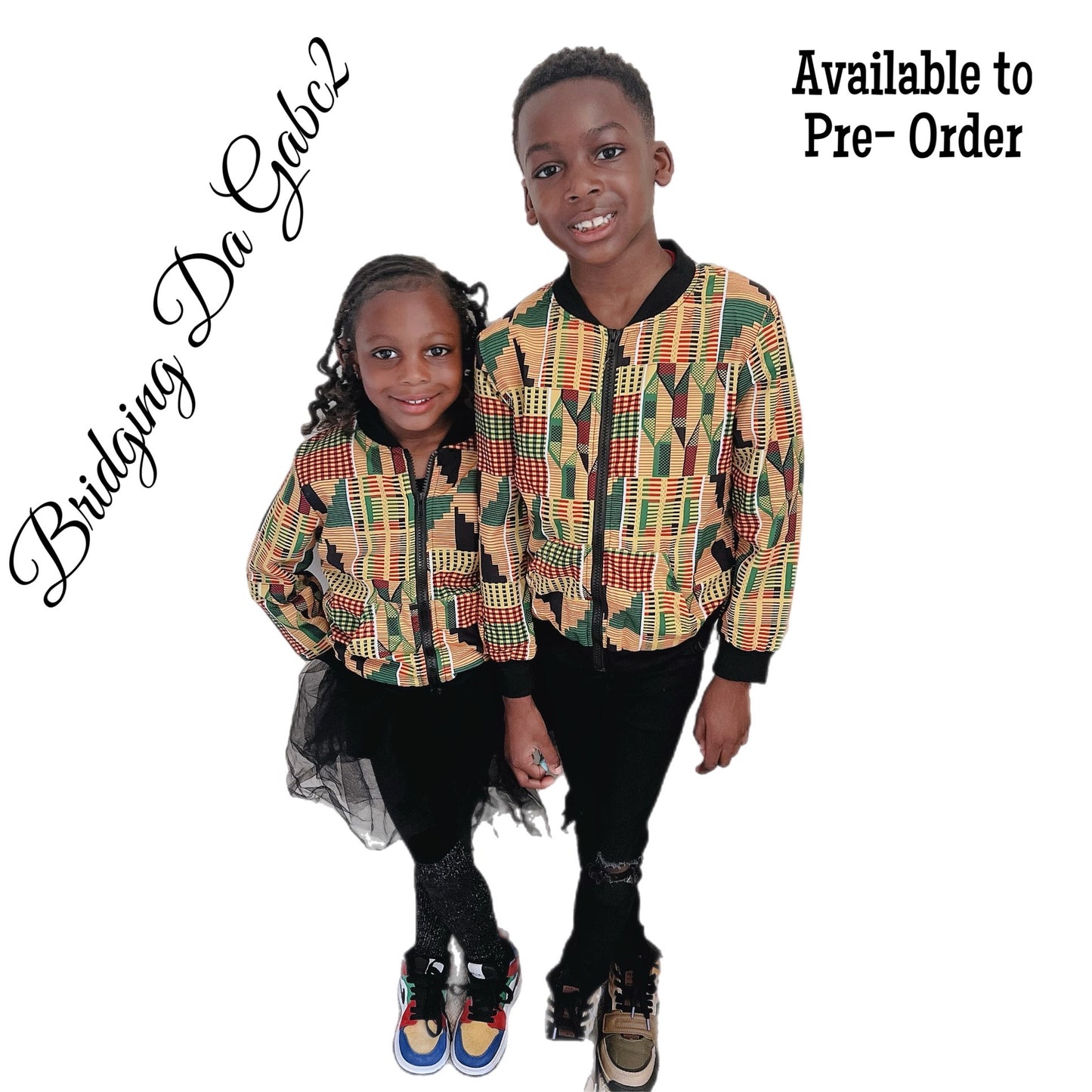 The kente design jacket